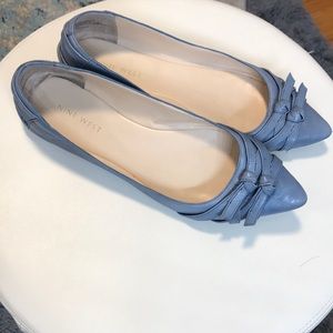 Nine West Baby Blue Flats